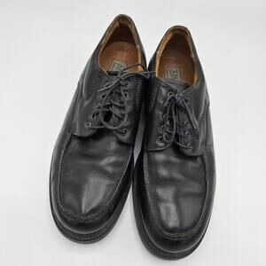 Italian Leather Dress Shoes Men’s 11 Leather Lined Comfort Oxfords Made Italy